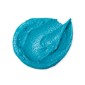 A swatch of finely textured, aqua blue coloured Don't Look At Me face mask.