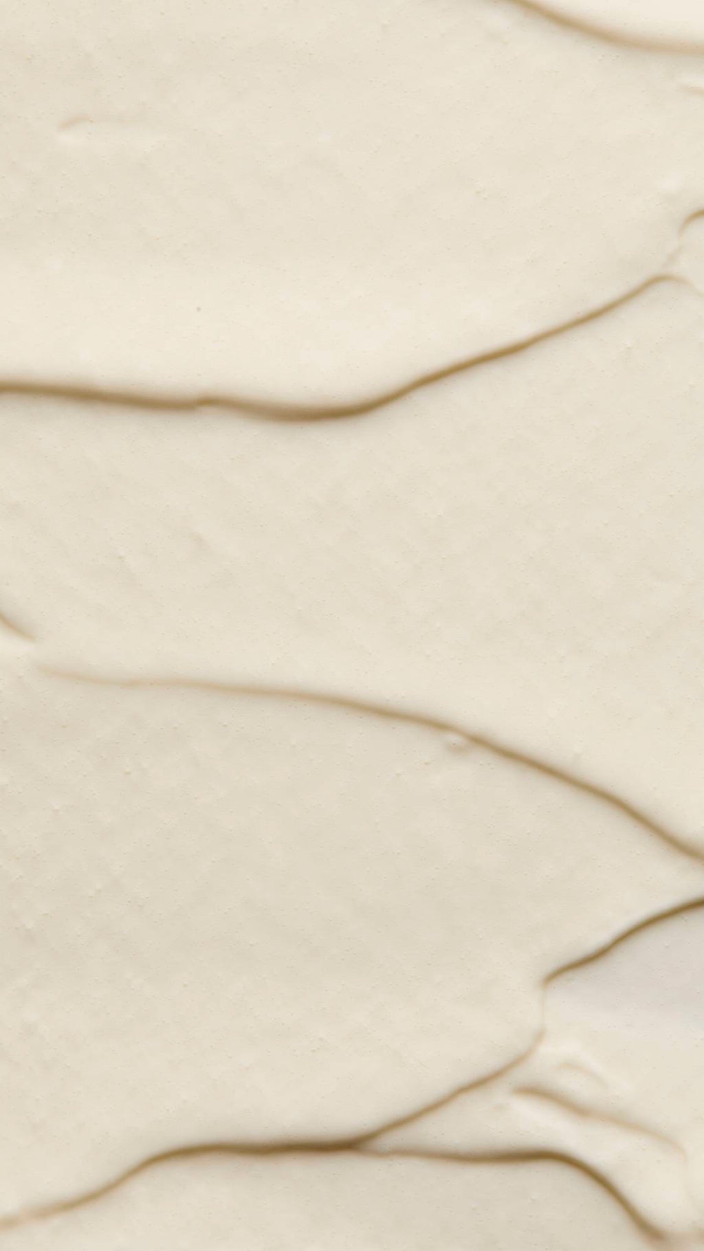 A super close-up image of the Gorgeous self-preserving moisturiser showing the silky, soft texture of the product.
