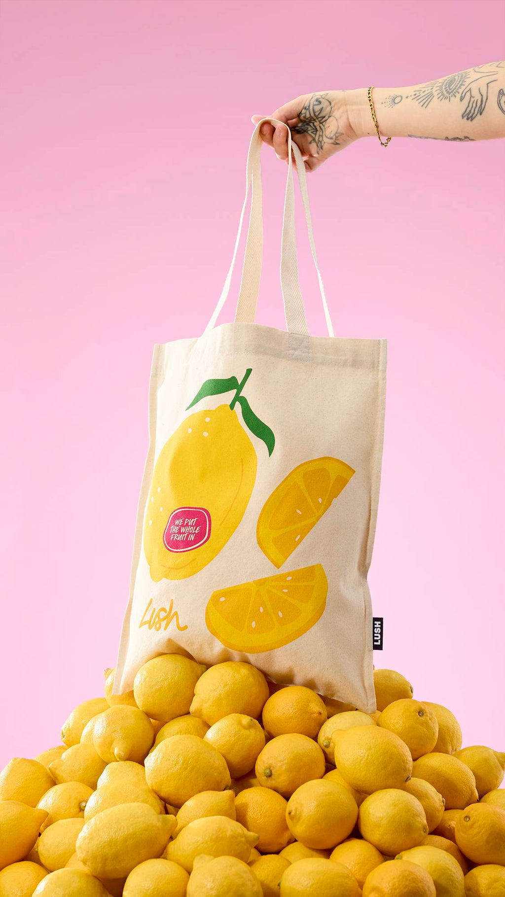 Lemon Tote Bag