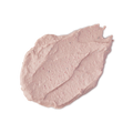 Mrs Whippy. A neatly smudged swatch of thick, textured, creamy yoghurt-pink face mask with flecks of finely ground fresh raspberries.