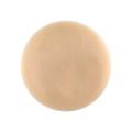Soother. A perfectly circular swatch of a pale beige, matte, toothpaste.