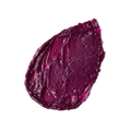 Tartlet. A neatly smudged swatch of thick, textured, deep plum-purple lip cream.